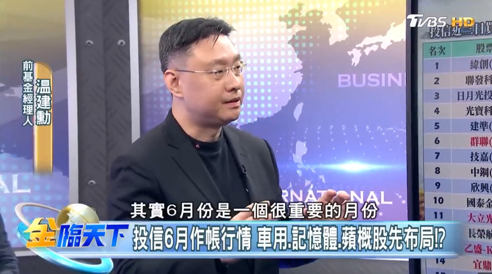 溫建勳 黑石財經公關 金臨天下